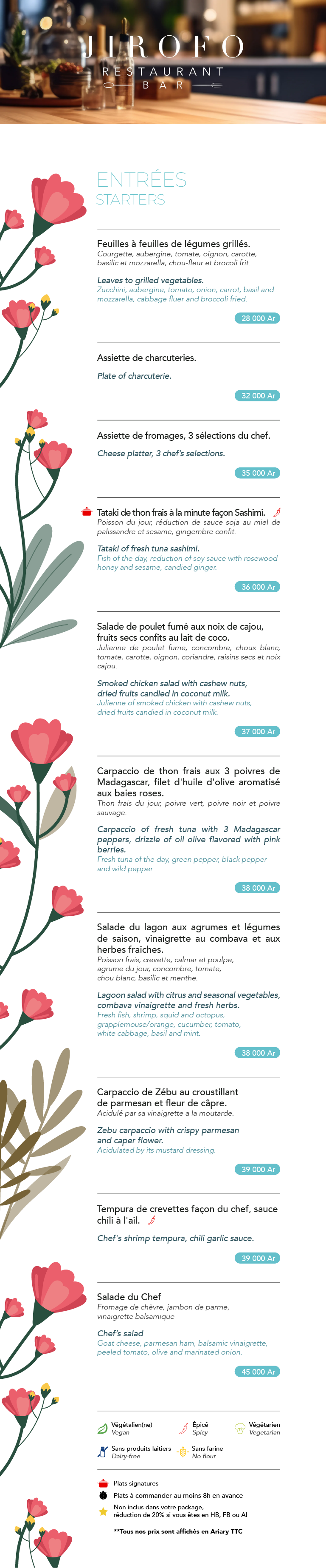 27-05-2025 - MANTIS SOANAMBO - MENU JIROFO DIGITAL 2_ENTREES